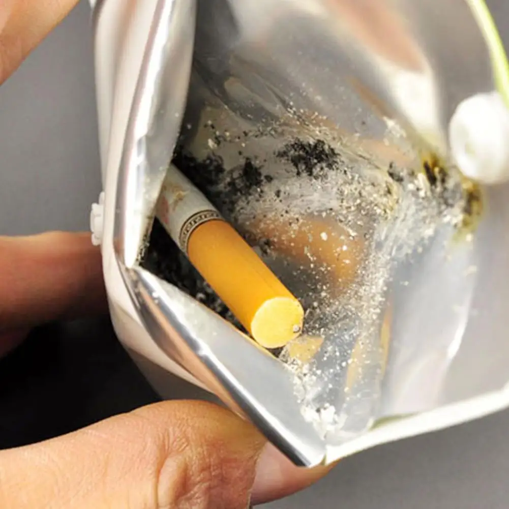 

Car Portable Ashtray Pocket Ash Bag Fireproof PVC Odorless Outdoor Ashtrays Pouch Outdoor Ashtrays Pouch For Car Decoration Acce