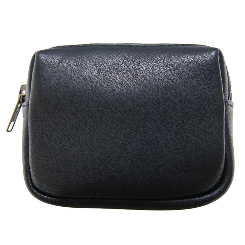 

ASDS-Leather Coin Purse,for Men&Women Vintage Handmade Zipper Coin Pocket,Case Card Holder,Money Bag,Wallet