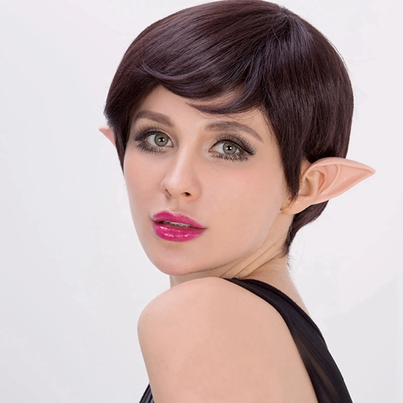 1 пара ПВХ фея пикси поддельные эльфийские уши Хэллоуин маска Новые Вечерние