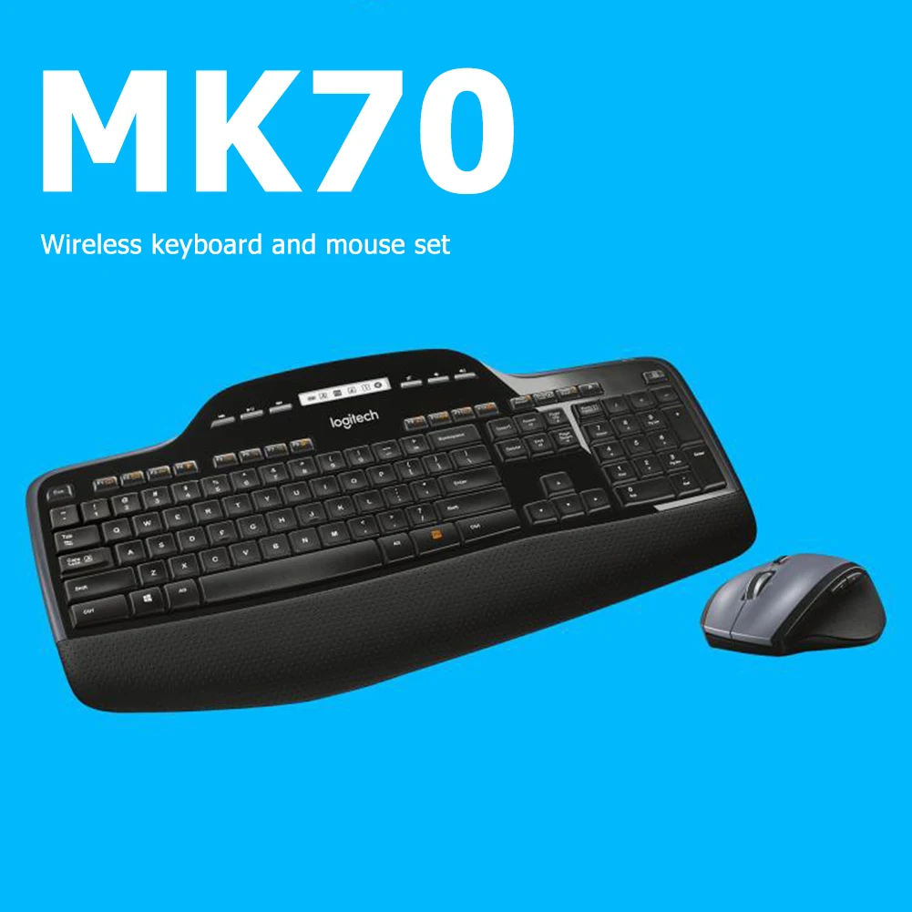 Logitech MK710 клавиатура мышь расчески набор 2 4 ГГц беспроводная эргономичная