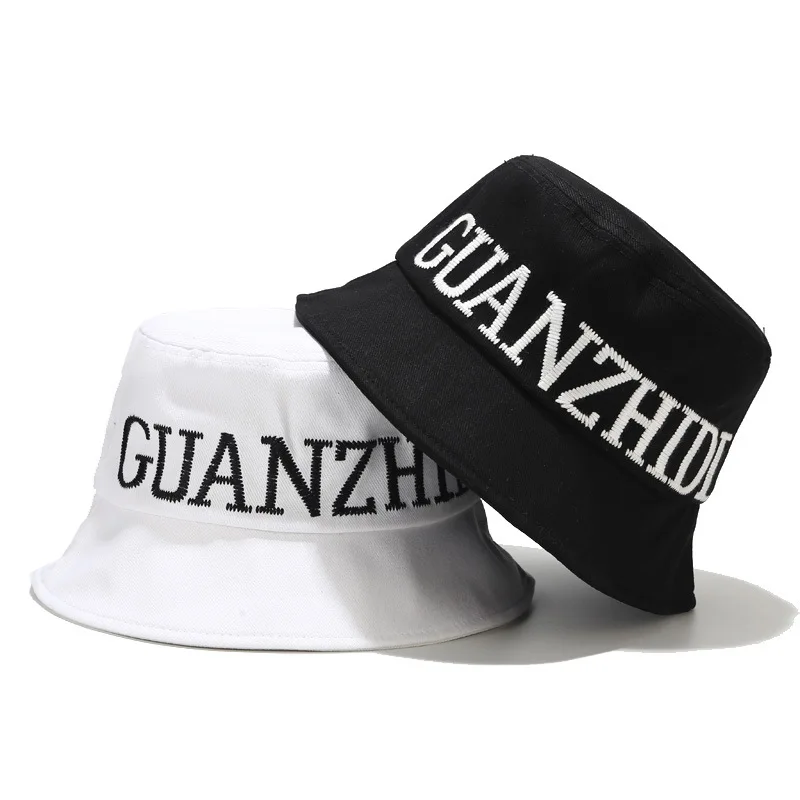 Панама с вышивкой для мужчин и женщин складная пляжная шляпа от солнца