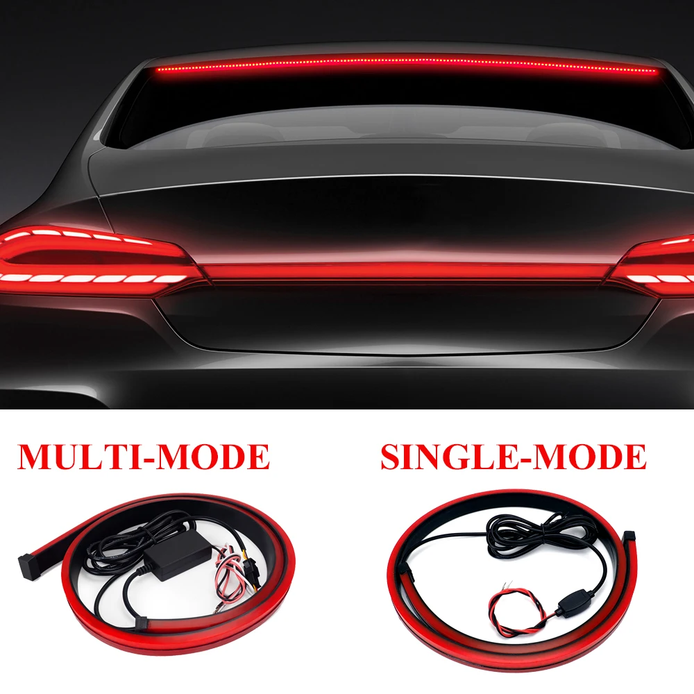 Светодиодсветодиодный многорежимные дополнительные стоп сигналы 90 см SMD 180 для