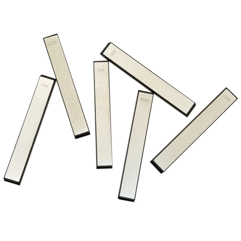

HOT-120-1000 Coarse Diamond Diamond Whetstone Sharpener Sharpener Kitchen Tool Sharpener-6Pcs