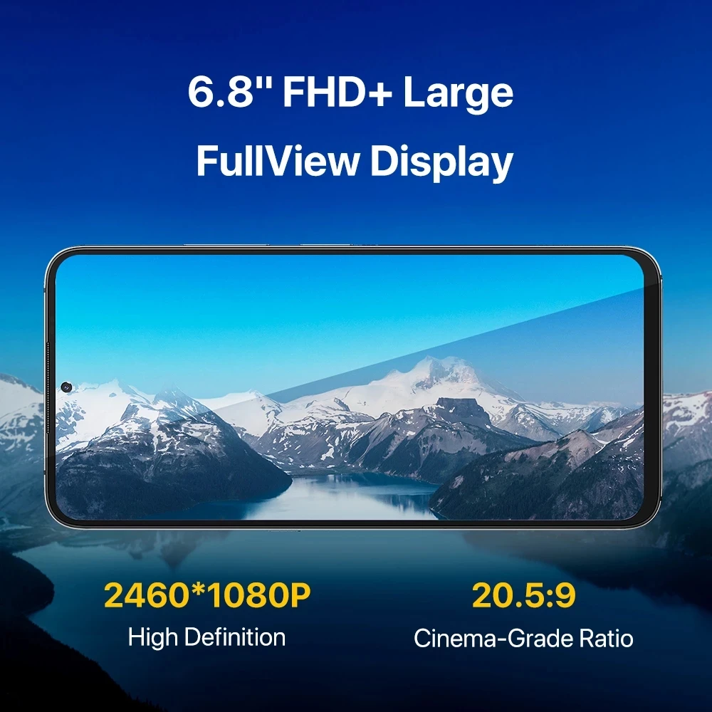 Смартфон UMIDIGI A11 Pro Max 4/8 ГБ + 128 6 8 дюйма FHD Helio G80 48 МП тройная камера с искусственным