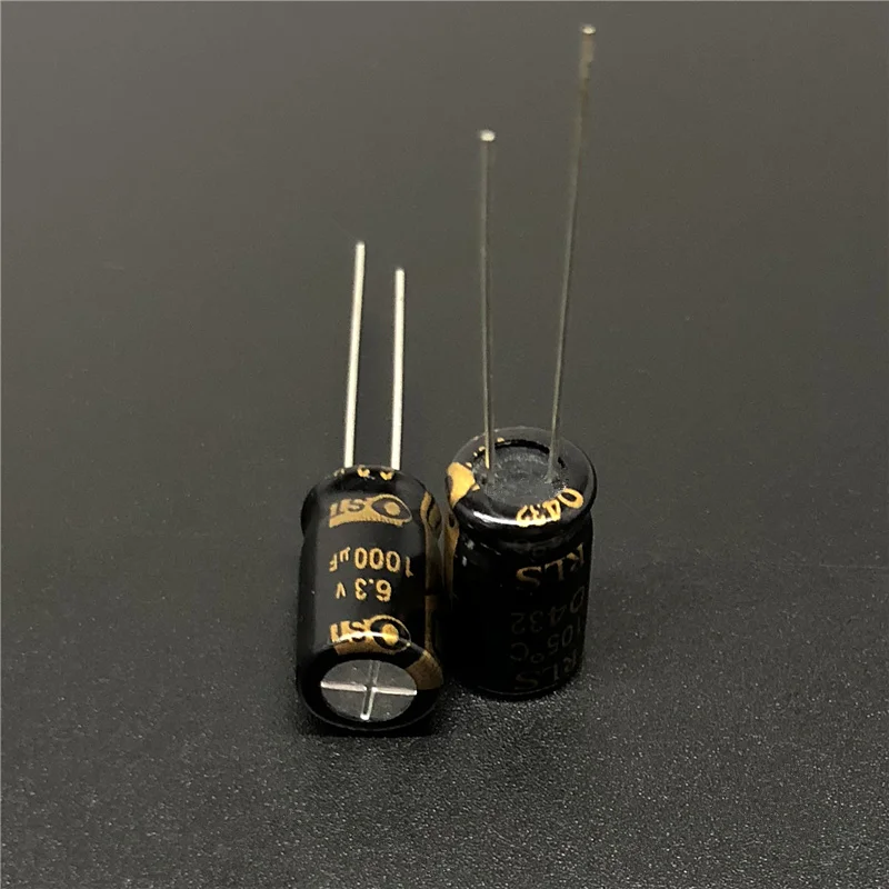 50 шт. 1000 мкФ 6 3 В OST RLS 8x12 мм долгий срок службы Низкий ESR 6.3V1000uF материнская плата