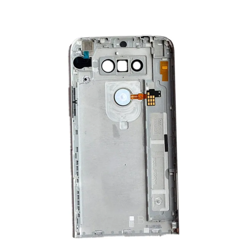 Батарея крышка с Камера объектив для LG G5 H850 H840 металлическая задняя Корпус Дверь