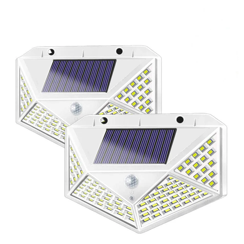 Беспроводная настенная лампа на солнечной батарее 100 светодиодов