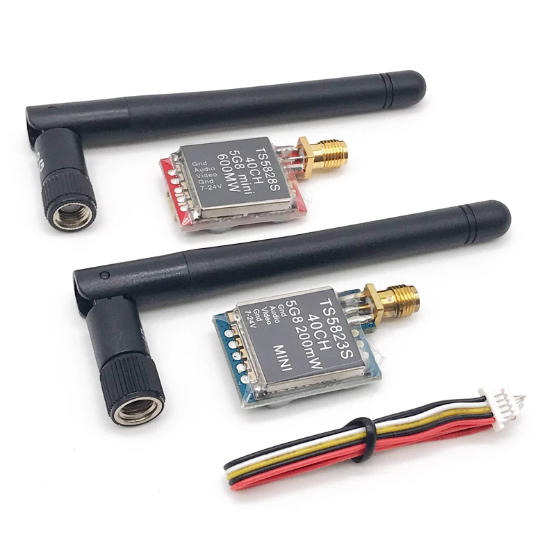 TS5828S 200 МВт/600 мВт 5 8G 40Ch FPV видеопередатчик и 1/3 &quotCMOS 1500TVL Мини камера 2 1 мм объектив