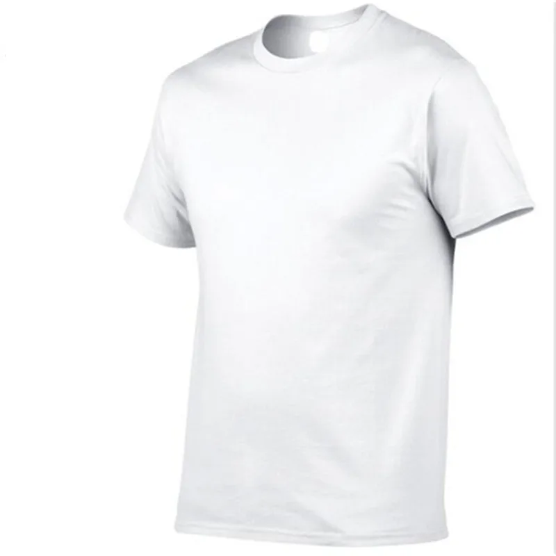 

Men's pure cotton T-shirt solid color short-sleeved comfortable and breathable top