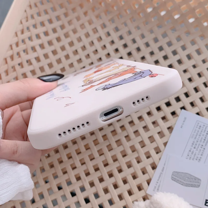 

Cartoon Animals Silicone Soft Phone Case For iPhone 7 8 Plus 2020 SE X XR XS Max 11 11Pro Max 12 12Pro Max Pro Mini Case Bag