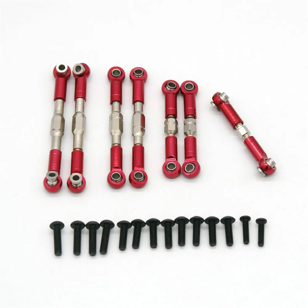 

SUBOTECH BG1513 BG1518 Upgraded Metal Linkage Rods Set RC Car 1/12 Remote Control Vehicles Accessories Model Spare Parts