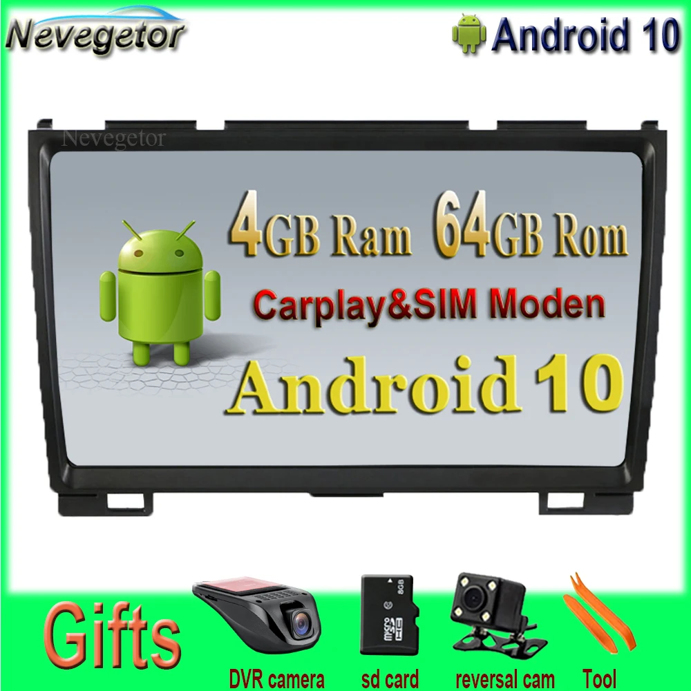 9 ''Автомобильный мультимедийный плеер Android 10 для Гарварда Hover Great Wall H5 H3 Wifi GPS