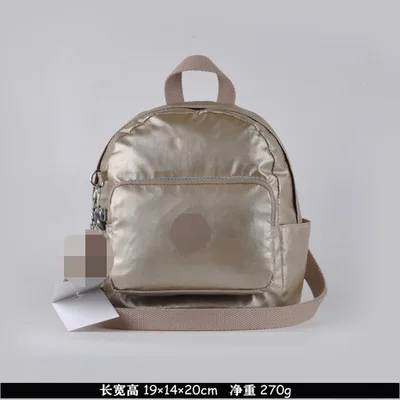 Оригинальная мини-рюкзак для женщин Bolsa KIP Style рюкзак школьный bagpack маленькая сумочка для путешествий с принтом «обезьяна» сумка Mochila mujer - Цвет: Золотой