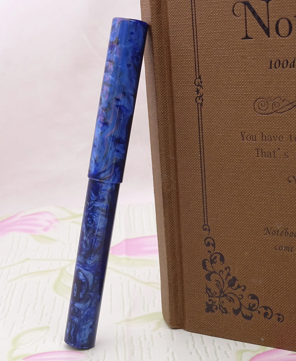 

LIY (Live In You) Resin Acetate Fiber Awesome Fountain Pen Schmidt Fine Nib Writing Ink Pen Set for Gift Business Collection-11