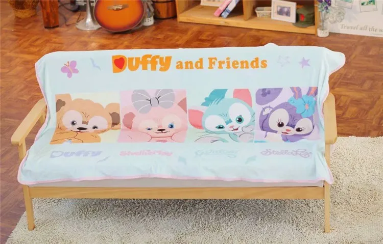 Мультфильм Япония Медведь Даффи stellalou Rabbit ShellieMay коралловый флис сон одеяло стеганое одеяло с функцией кондиционирования воздуха для детей Подарки