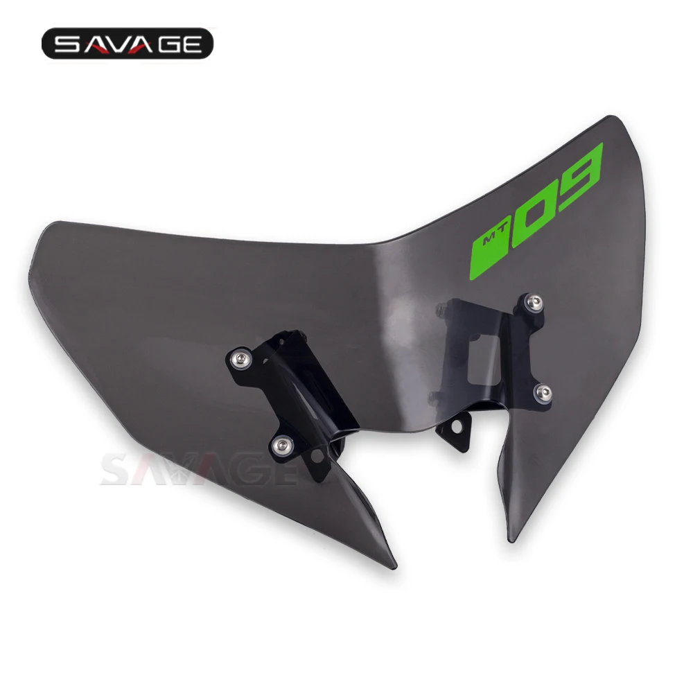 Windscreen For YAMAHA MT-09/SP FZ-09- 18 19 Windshield Pare-brise Motorcycle Wind Deflectors MT-09SP MT09 FZ09 MT FZ 09