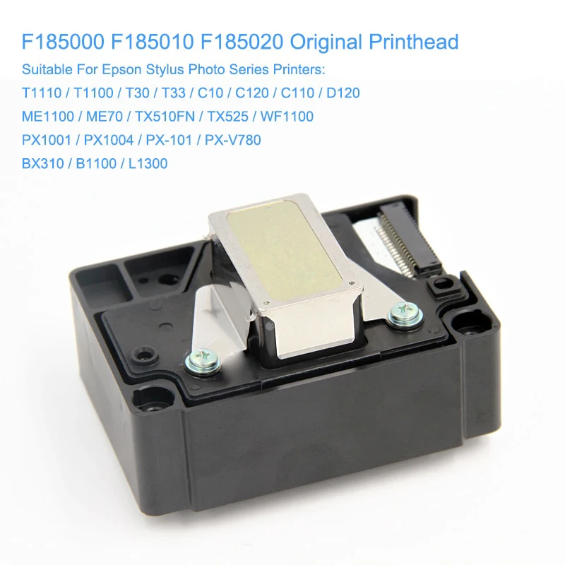 Печатающая головка F185000 F185010 для Epson Stylus Photo T1110 T1100 T30 T33 L1300 B1100 C10 C120 ME1100 ME70 TX525 WF1100 -