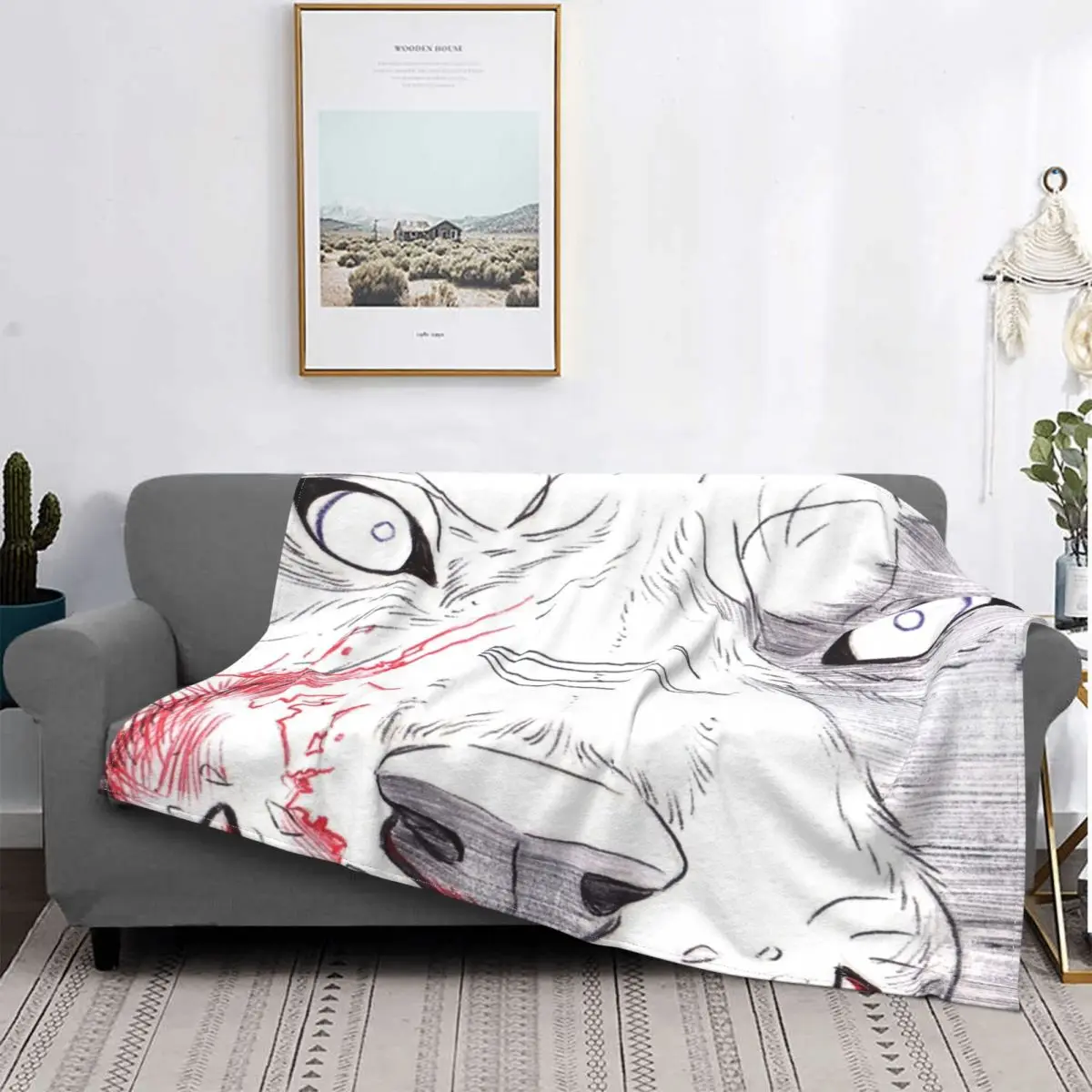

Manta a cuadros de The Beast, colcha para cama, Edredon mullido a cuadros, manta de пикник, colchones para cama