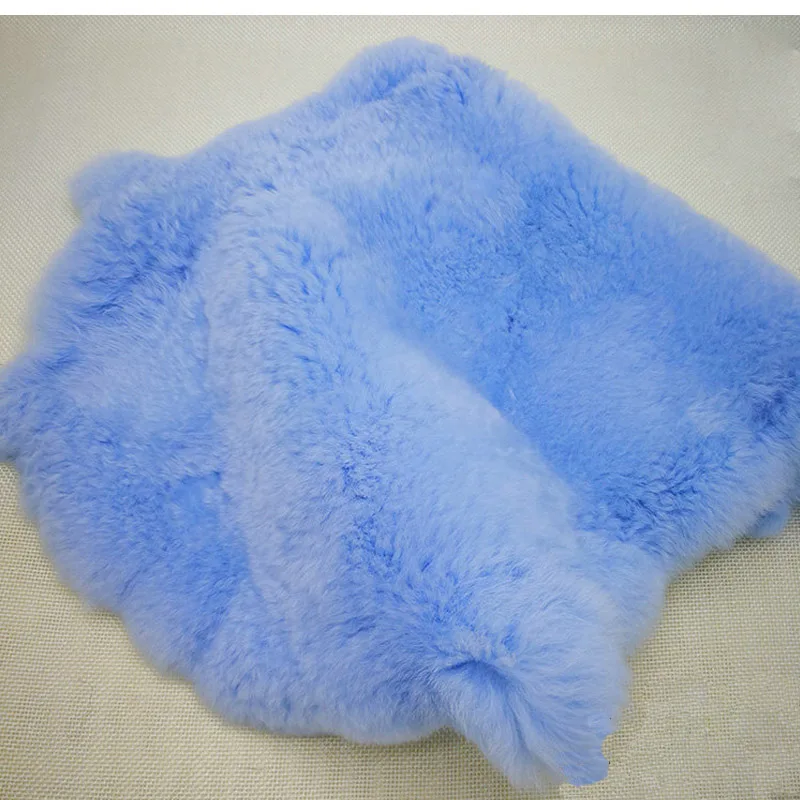 Целый кусок Настоящий мех кролика натуральный хорошего натуральная кожа с