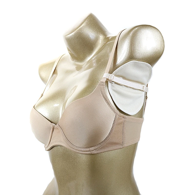 

1 Pair Underarm Sweat Pads Reusable Armpit Shields Washable Absorbing Guards Cover Anti Perspiration