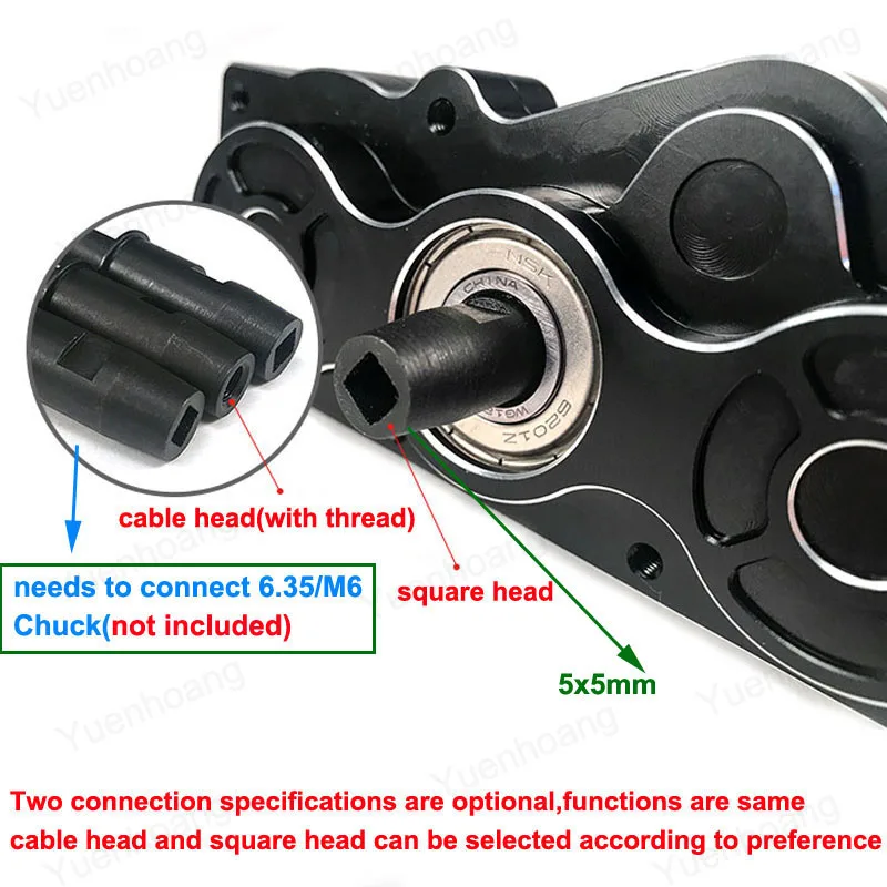 1 шт cnc прямой обратный редукто