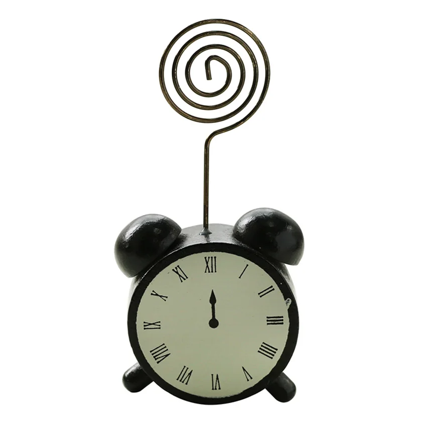 Деревянная папка для карт фотографий креативный зажим визиток офисные