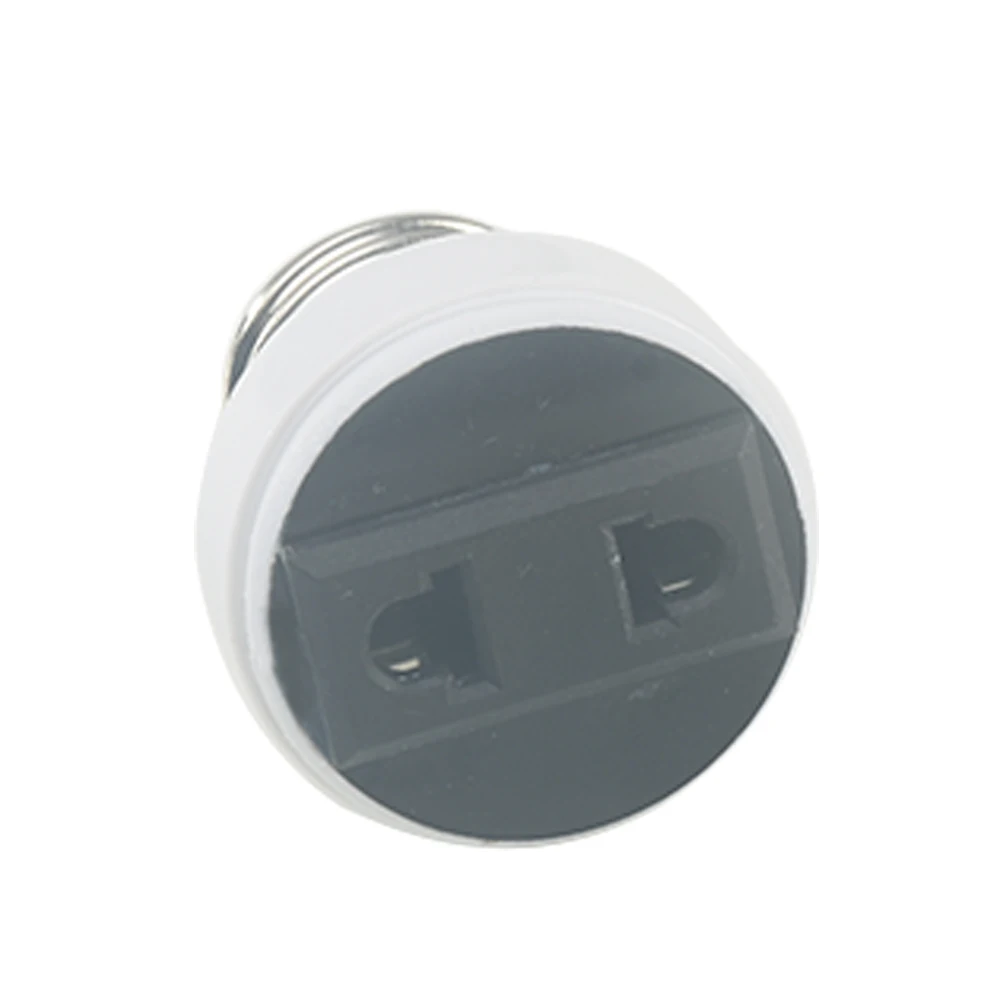 

E27 Holder ABS Screw US/EU Plug Connector Accessories Adapter White High Quality Bulb Base Lamp Socket Lighting Fixture