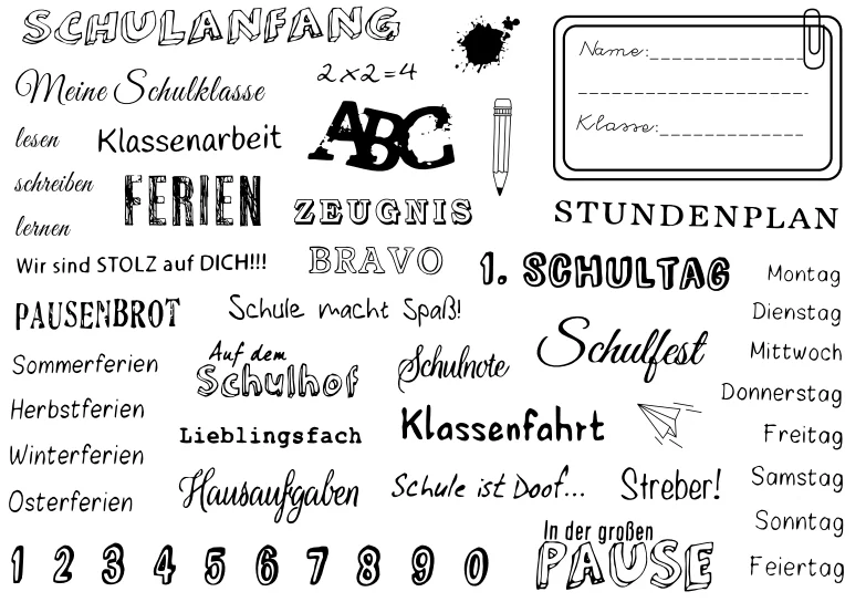 Немецкий прозрачный силиконовый штамп печать Сделай Сам Скрапбукинг Фотоальбом