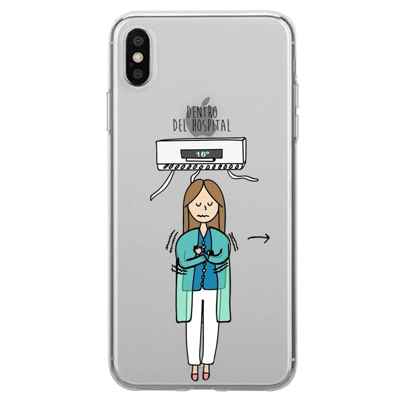 TPU Мягкий силиконовый чехол из ТПУ для iPhone X10 XR XS MAX 7 8 8Plus 5s SE 6 6S 6Plus - Цвет: TPU