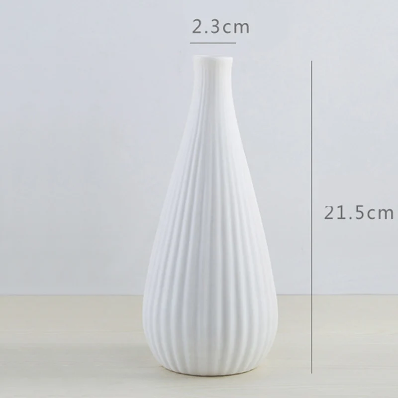 

Nordic Modern Simple Ceramic Vase Black White Dried Flower Flower Arrangement Tabletop Ornament Vase Home Decor Wedding Gifts