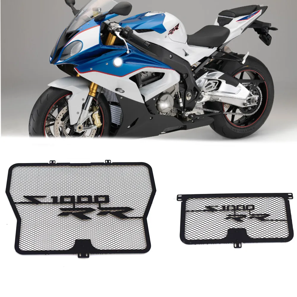 

For BMW S 1000RR S1000 RR HP4 2010-2018 2017 2016 15 14 Motorcycle Radiator Grill Cover Oil Cooler Protection Guard Set