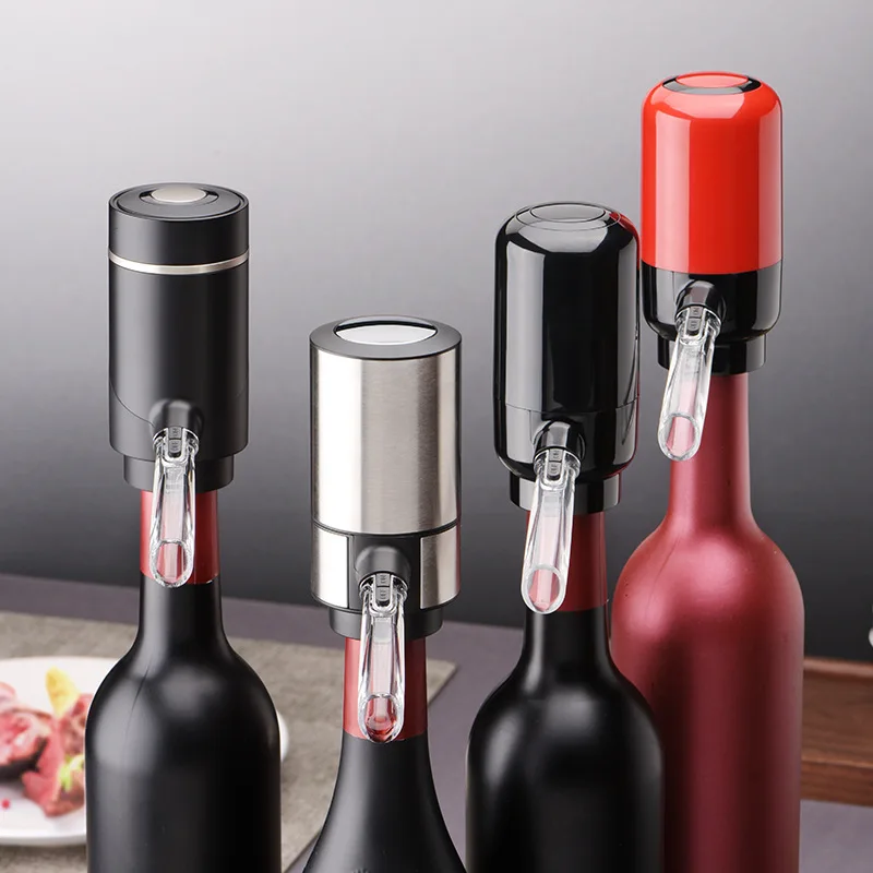 

Electric automatic decanters quick intelligent battery operated wine decanter