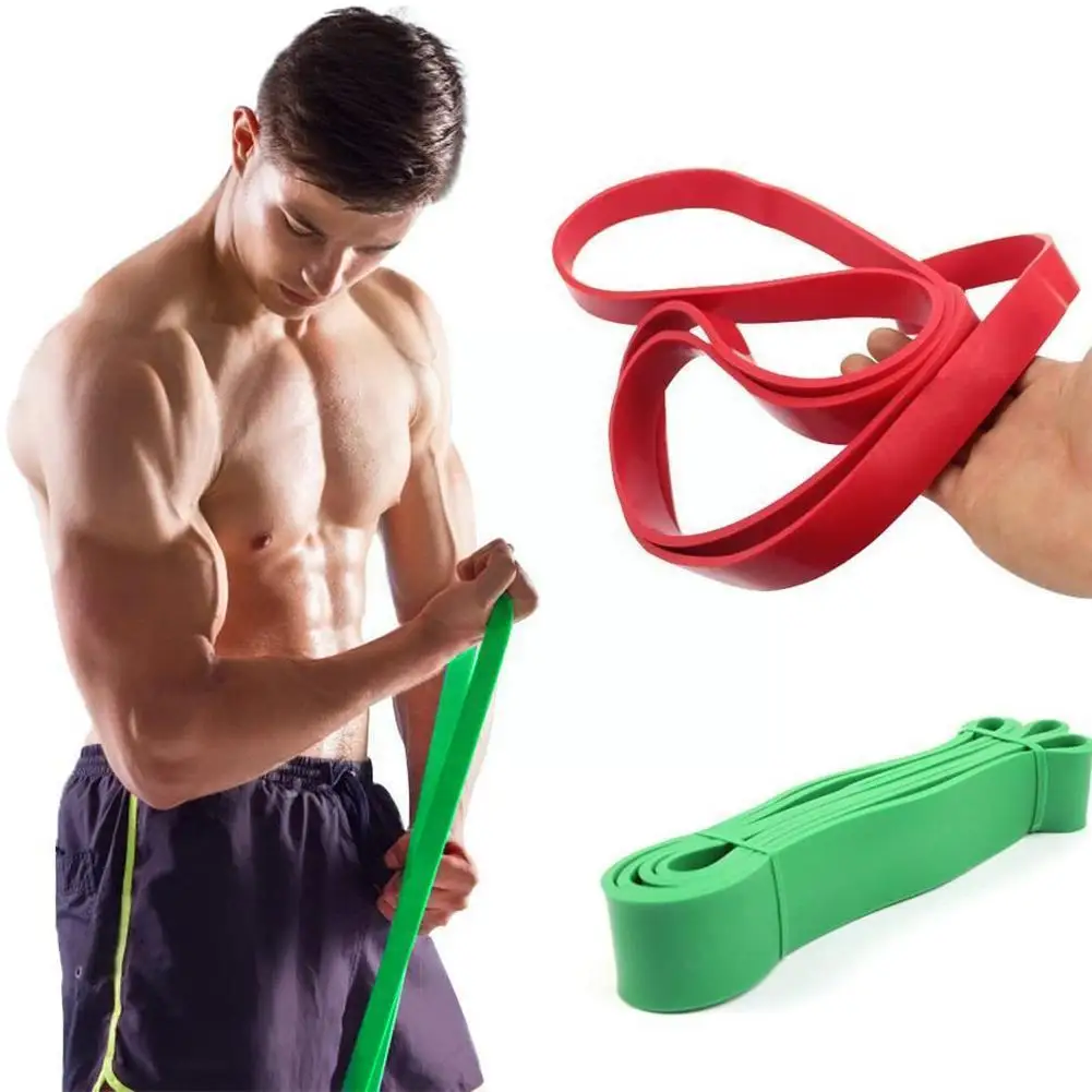 Fitness Resistance Rubber Bands Unisex Yoga Athletic Expander Elastic Exercise Equipment Sports Loop Pull B6e7 | Спорт и развлечения