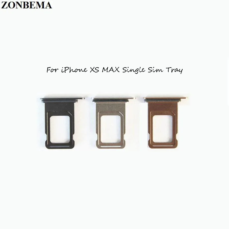 ZONBEMA 50 шт. Оригинальный Новый адаптер для Sim-карты iPhone XS MAX двойная Одиночная