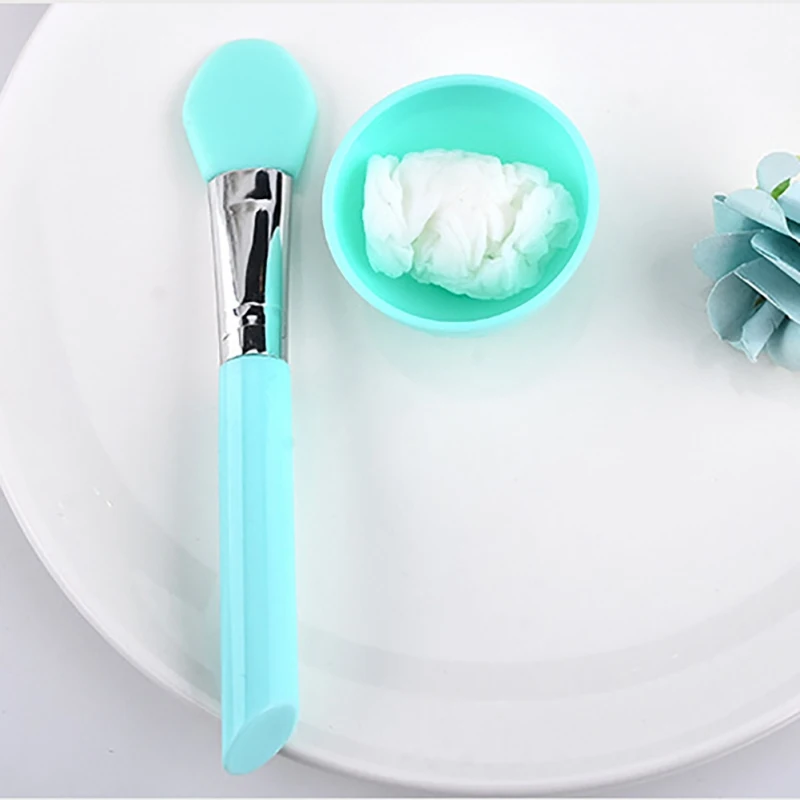 10 шт маска для лица Бумага миска смешивания силиконовая наборы кистей Уход за