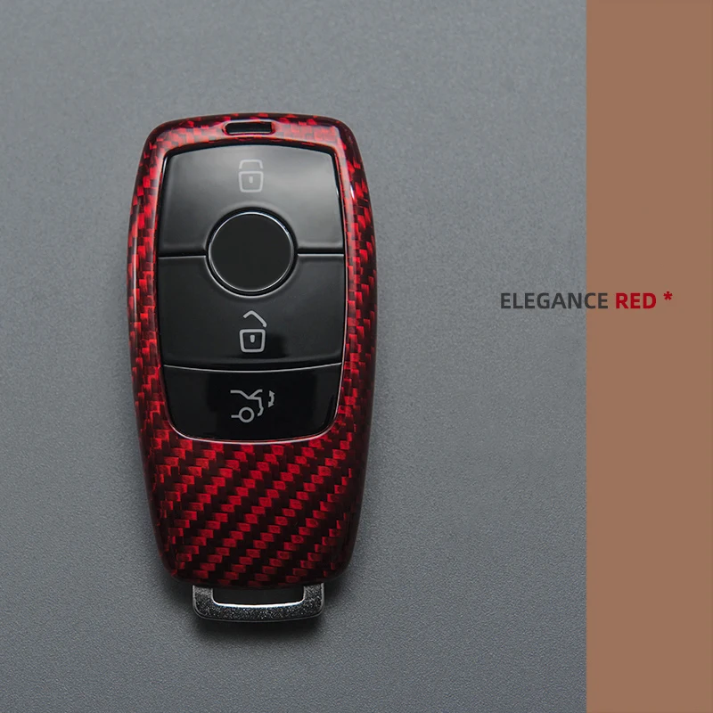 

Suitable For Mercedes Benz Key Case Cover True Carbon Fiber Car Key Case Cover for A B G S E C Class W205 W213 C217 W177 W247