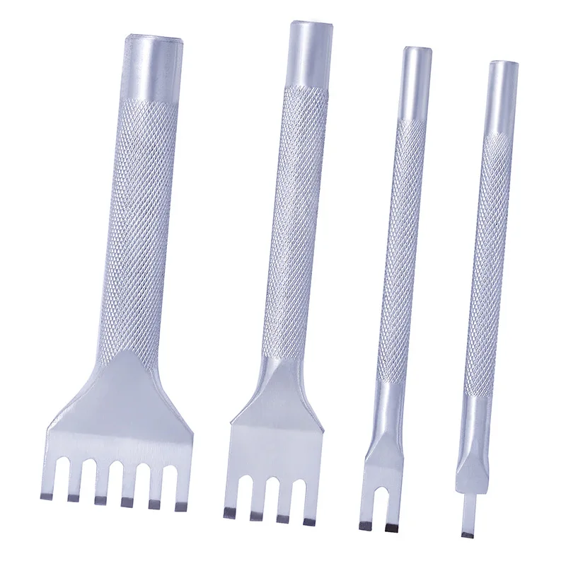 1Pc Quality Leather Craft Tools Hole Punches Stitching Punch Tool Set 1+2+4+6 Prong | Дом и сад