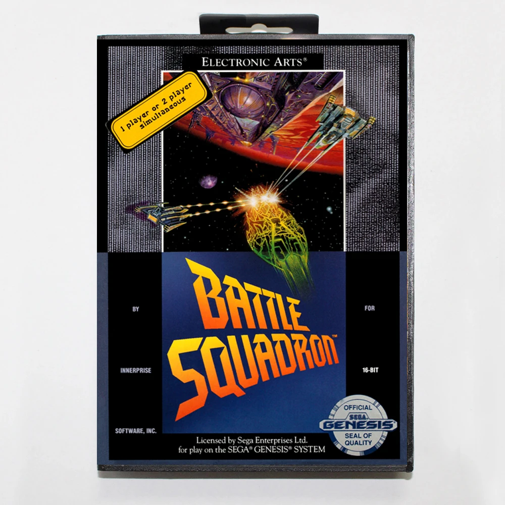 Battle Squadron with Retail Box 16bit MD Game Card For Sega Mega Drive/ Genesis |