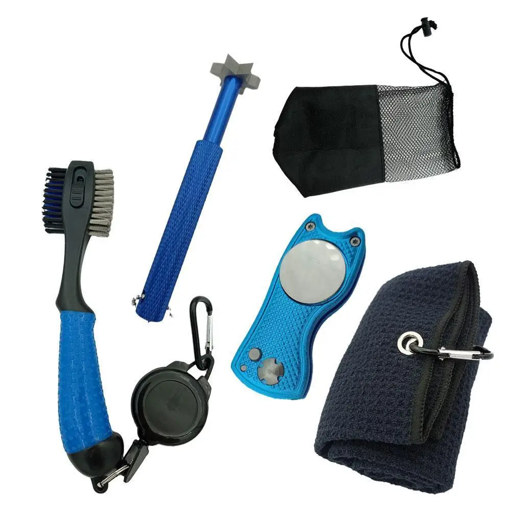 

Golf Club Brush And Repair Tool Golf Clean Kit Set Easy To Use Accessories Gift Drop Shipping