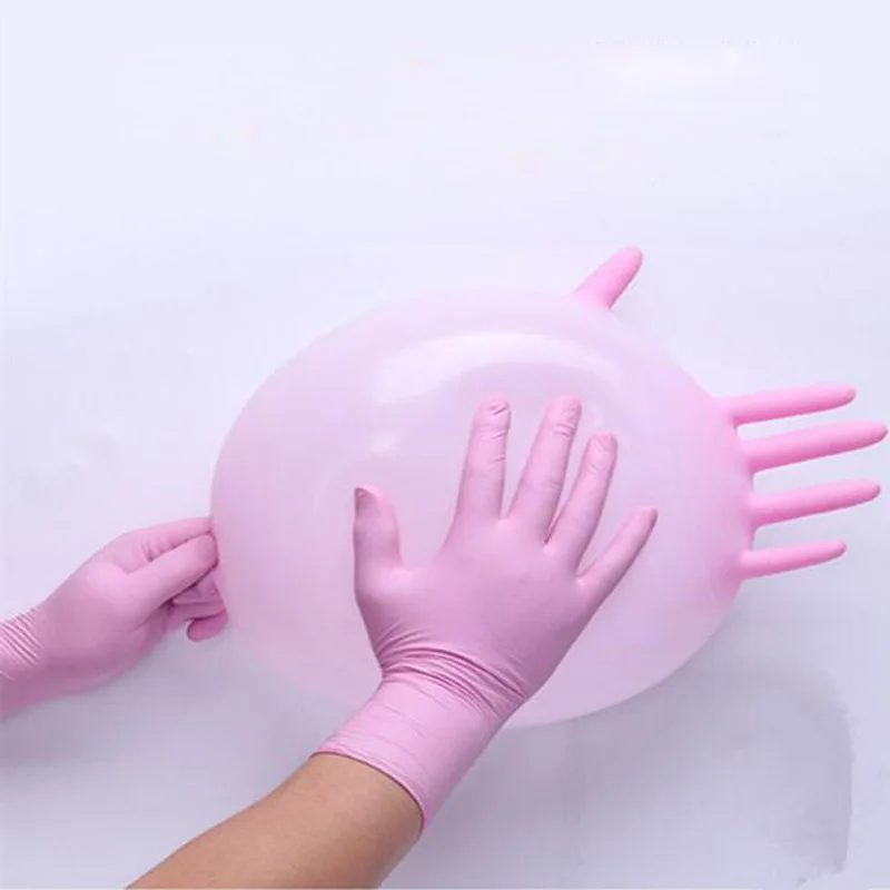 Перчатки одноразовые латексные нитриловые для мытья посуды Резиновые Садовые