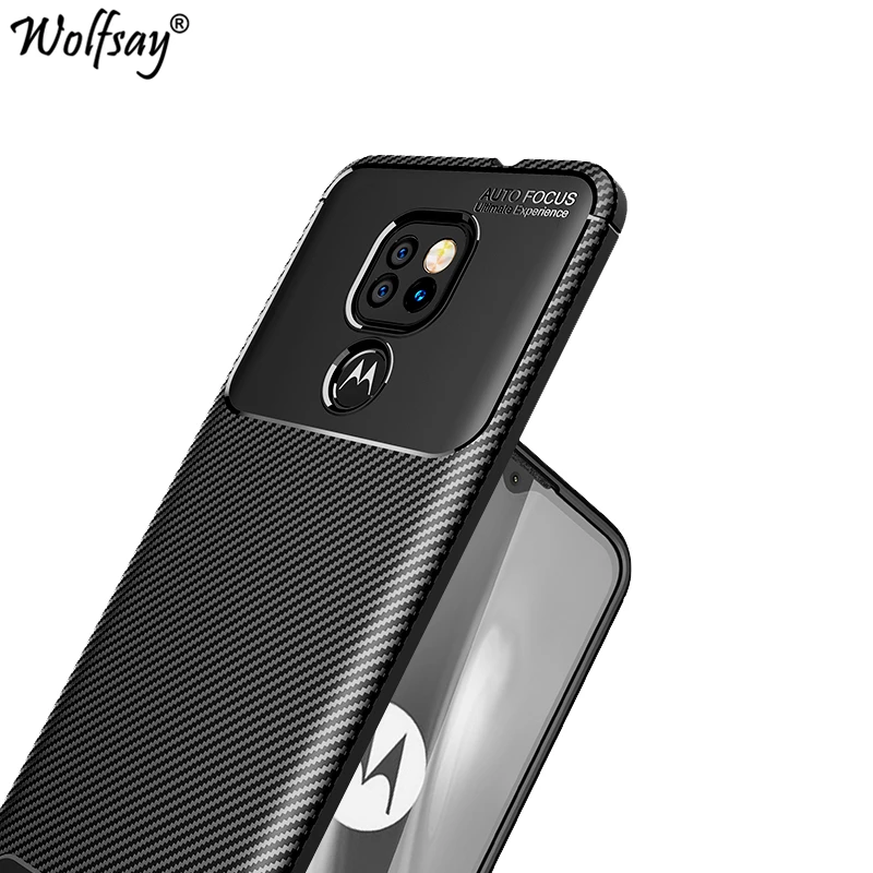 

Чехол-бампер для Motorola Moto G9 6,5 дюйма, силиконовый ударопрочный чехол из углеродного волокна для телефона Motorola G9, чехол для Moto G9 (Индия)