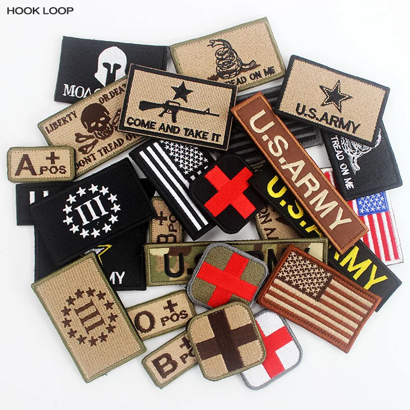 Уличные военные значки армии США нашивки на липучке тактические эмблемы