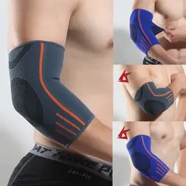 

Elbow Support Brace Elbow Protective Pad Absorb Sweat Tennis Golfer GYM Arthritis Arm sleeve Wrap Bandage Sleeves