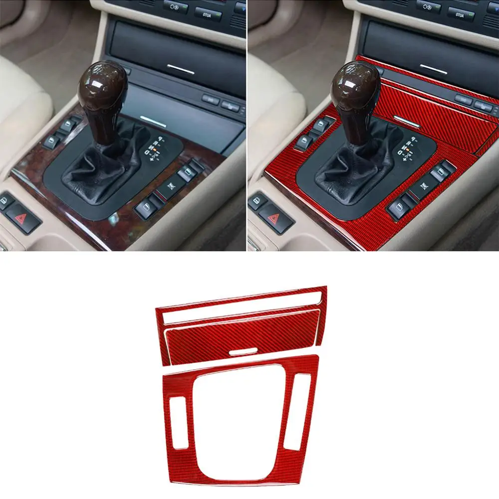 

Carbon fiber Car Cigarette Lighter Frame Panel Decorative Cover for BMW E46 1998-2005