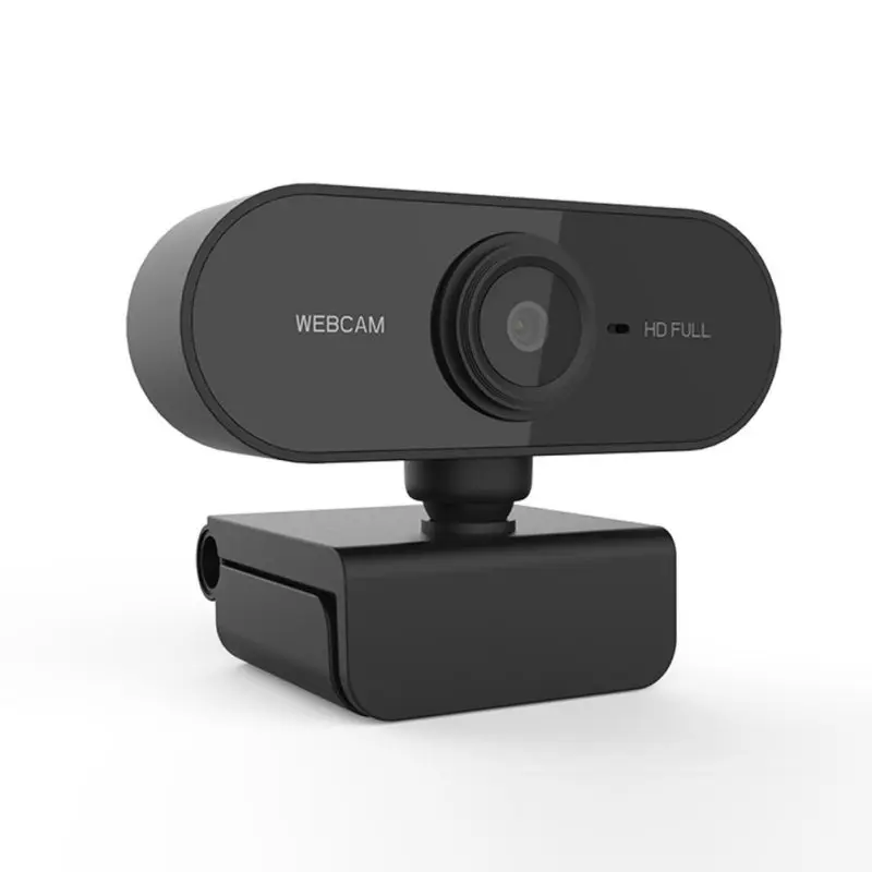 

1080P Webcam With Microphone, Built-in Mic,USB 2.0 Desktop Laptop Computer Web Camera With Auto Light Correction, Plug And Play