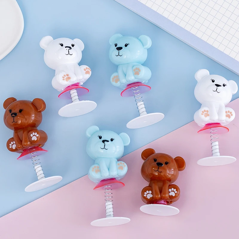 5/10/20 Pcs Cute Mini Bounce Bear Toys Gifts Birthday Party Baby Shower Kids Favors Giveaway Jumping Doll Finger Game | Дом и сад