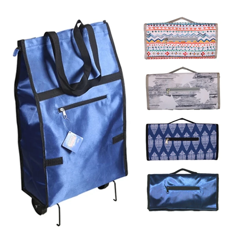 

Small Pull Cart Shopping Food Organizer Trolley Bag On Wheels Bags Folding Portable Shopping Bags Buy Vegetables Bag Tug Package