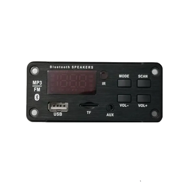Беспроводной Bluetooth 5 в 12 В MP3 WMA декодер плата автомобильный аудио модуль USB FM TF