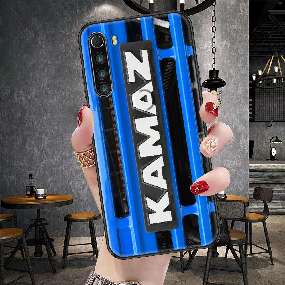 Чехол для телефона Kamaz Trucks с логотипом Xiaomi Redmi Note 7 7A 8 8T 9 9A 9S 10 K30 Pro Ультрачерный