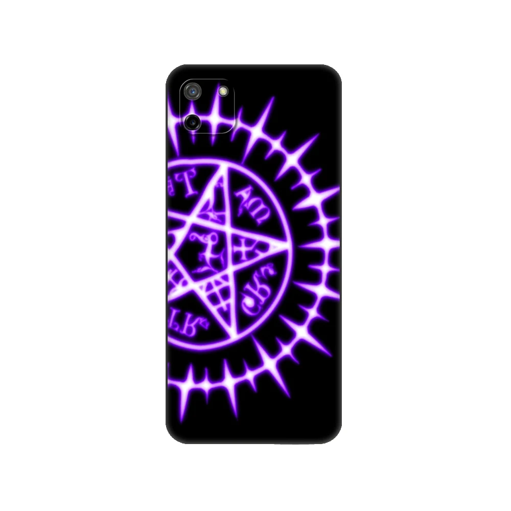 Задняя крышка для OPPO Realme C11 C20 C21 бампер с японским Аниме Черный Батлер Kuroshitsuji -